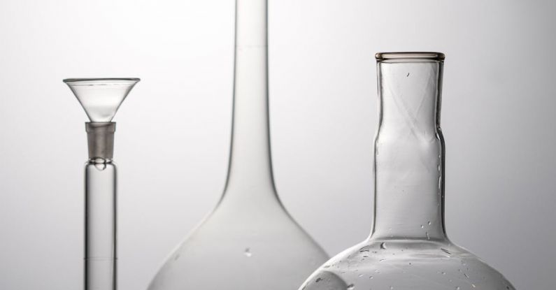 Standardized Tests - Glass Laboratory Vessels Filled with Water